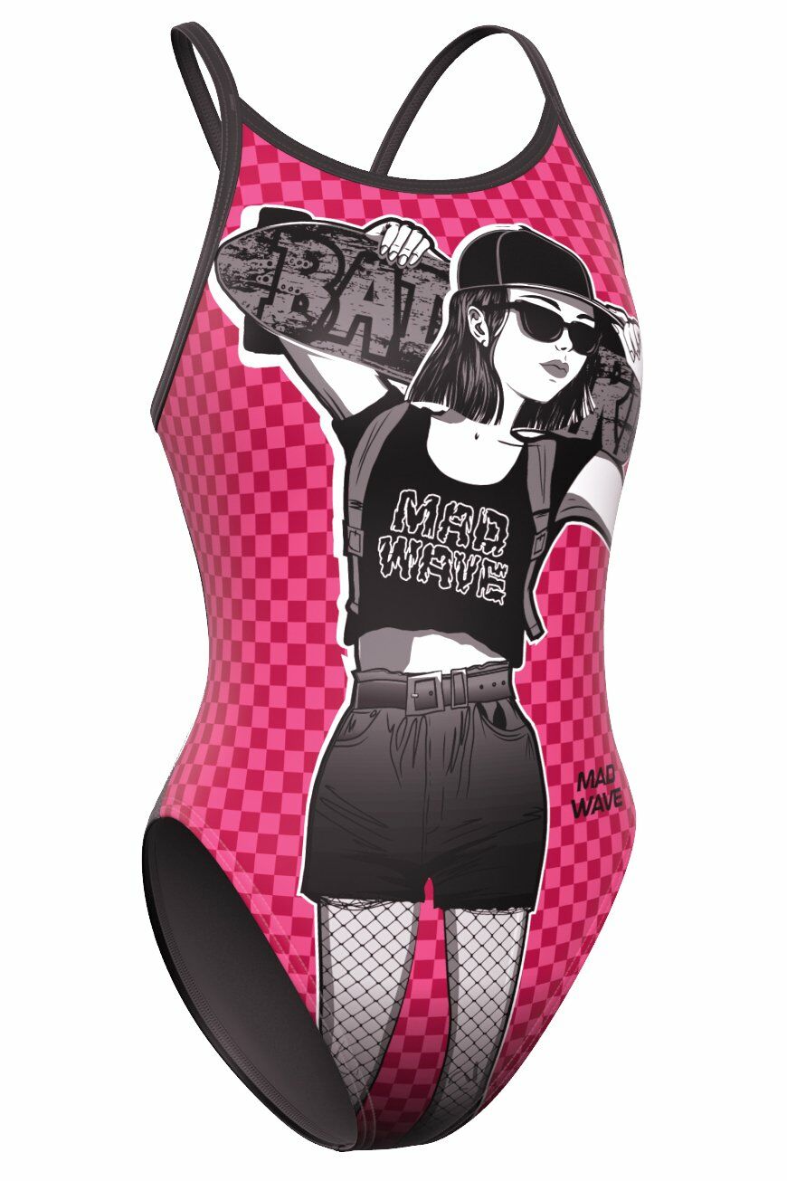 MAD WAVE Women swimsuit Flare Anti-chlor K6