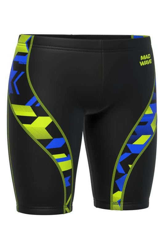 Mad Wave Erkek Mayo antichlor Spurt PBT H6, Siyah