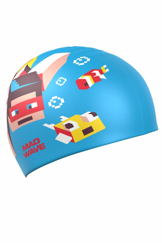 Mad Wave Silikon Bone Genç Diver, One size, Azure