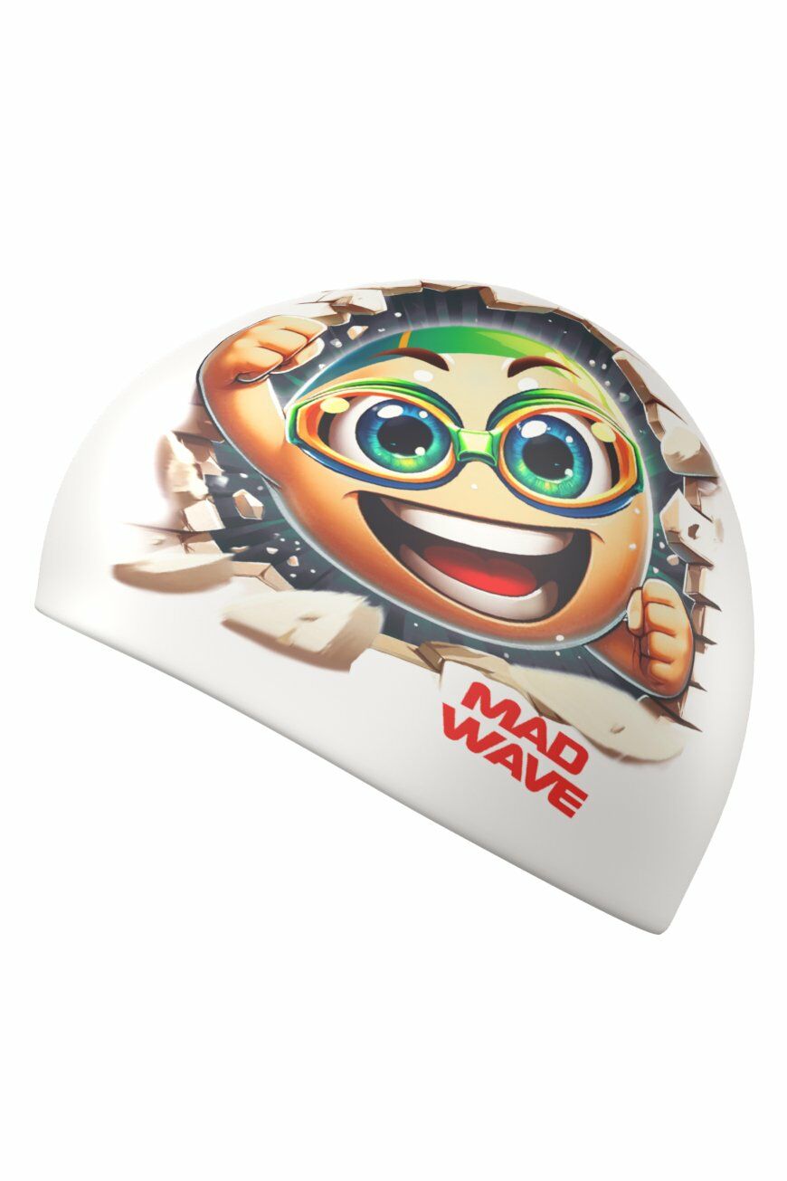 Mad Wave Yetişkin Silikon Bone Smile HQ, Beyaz