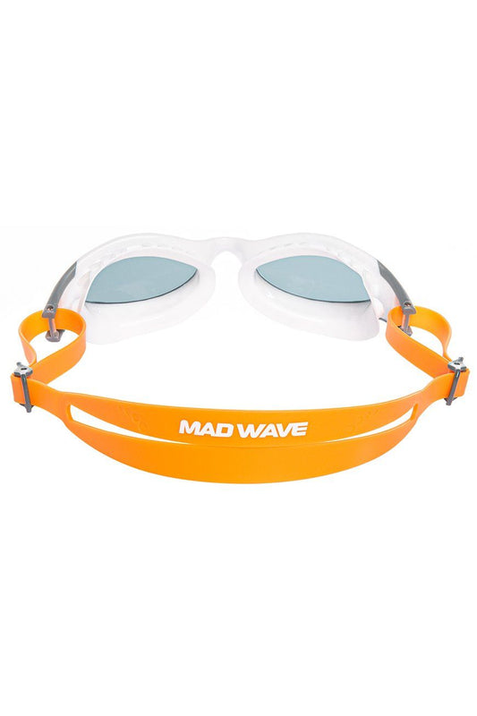 Mad Wave Yüzme Gözlüğü Flame II, One size, Silver