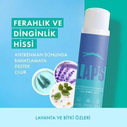 LAPS Yüzücüler için Saç ve Vücut Şampuanı