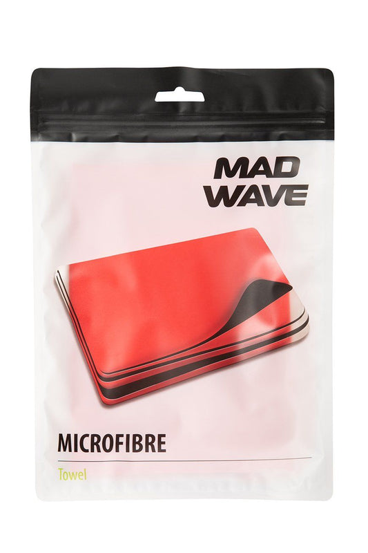 Mad Wave Mikrofiber Havlu 80X140cm,Kırmızı