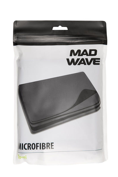 Mad Wave Mikrofiber Havlu, 80*140 cm ,Siyah