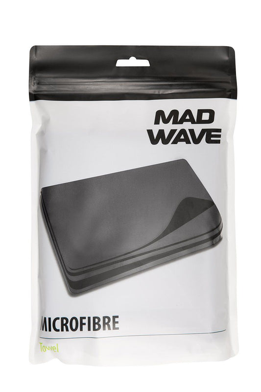 Mad Wave Mikrofiber Havlu, 80*140 cm ,Siyah